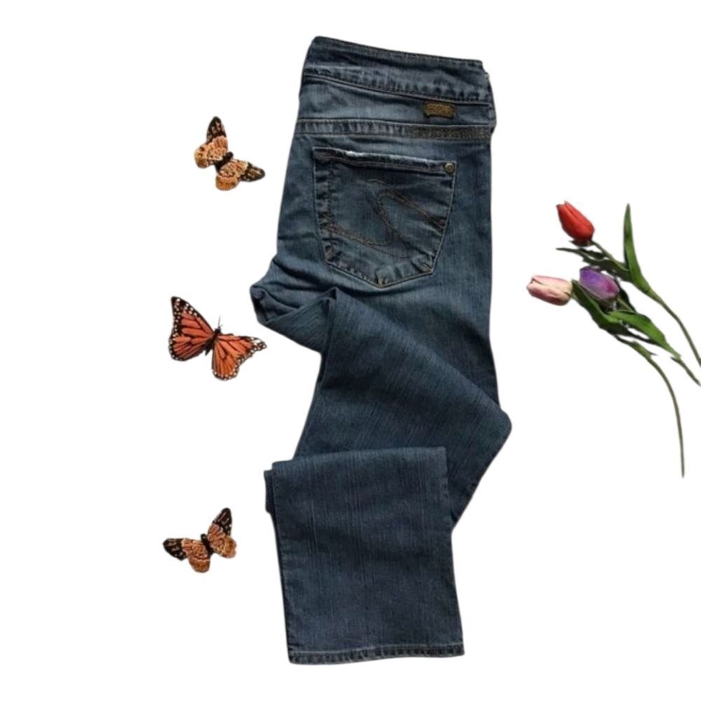 Silver Jeans Santorini Low Rise Cropped Capri